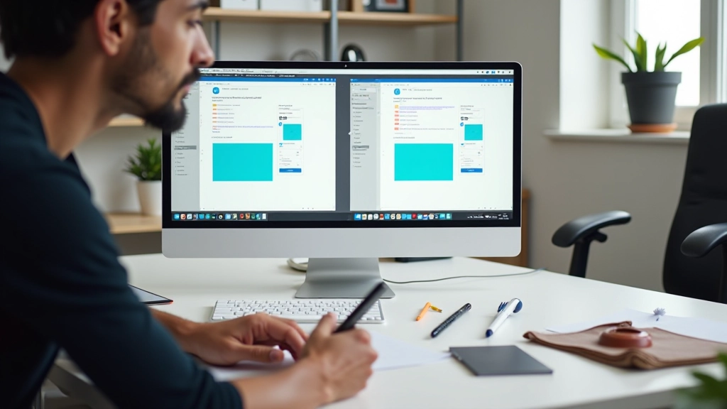 Comparação lado a lado de designs inclusivos versus não inclusivos, mostrando contraste, espaçamento e estrutura clara em ambas as versões